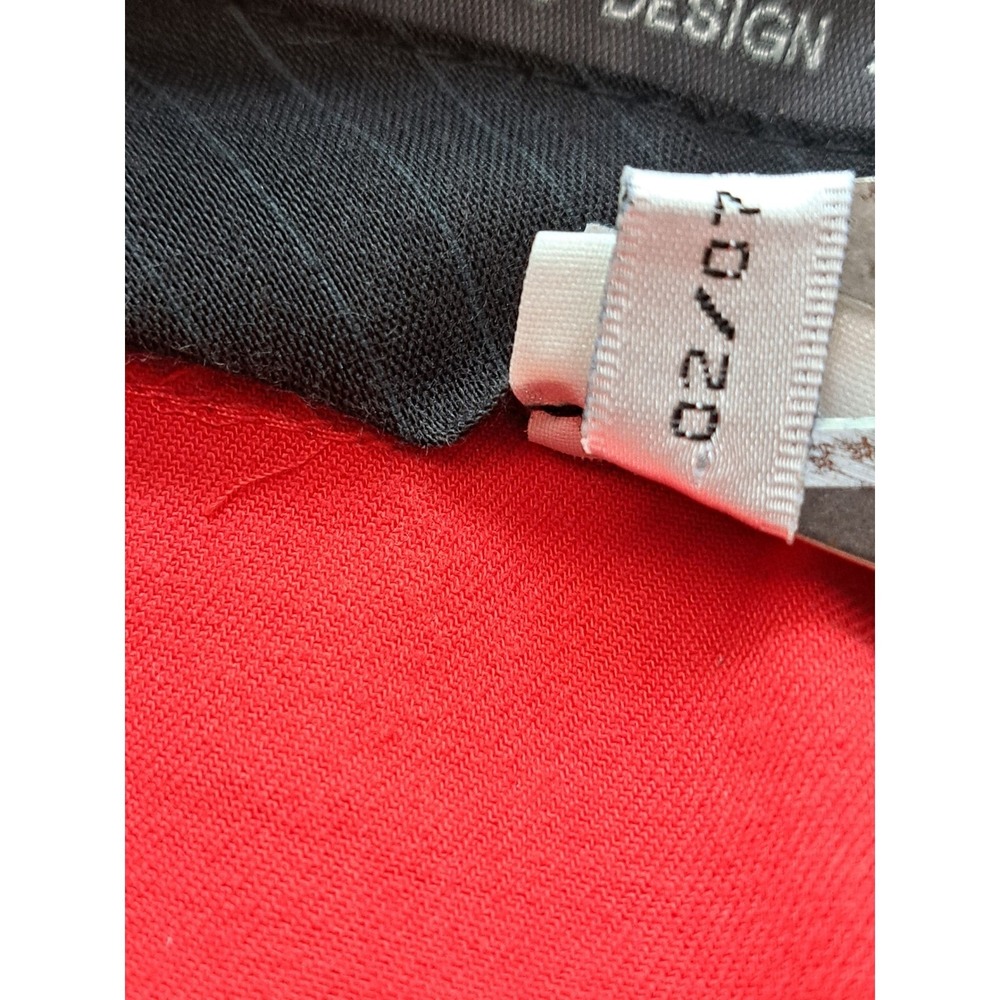 Express Design Studio Red Editor Bermuda Shorts Womens Stretch Cotton Size 8 - Picture 4 of 9